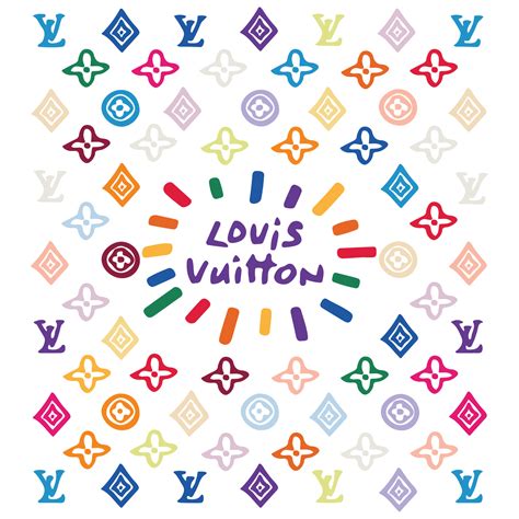 louis vuitton logo colorful|Louis Vuitton logo sheet.